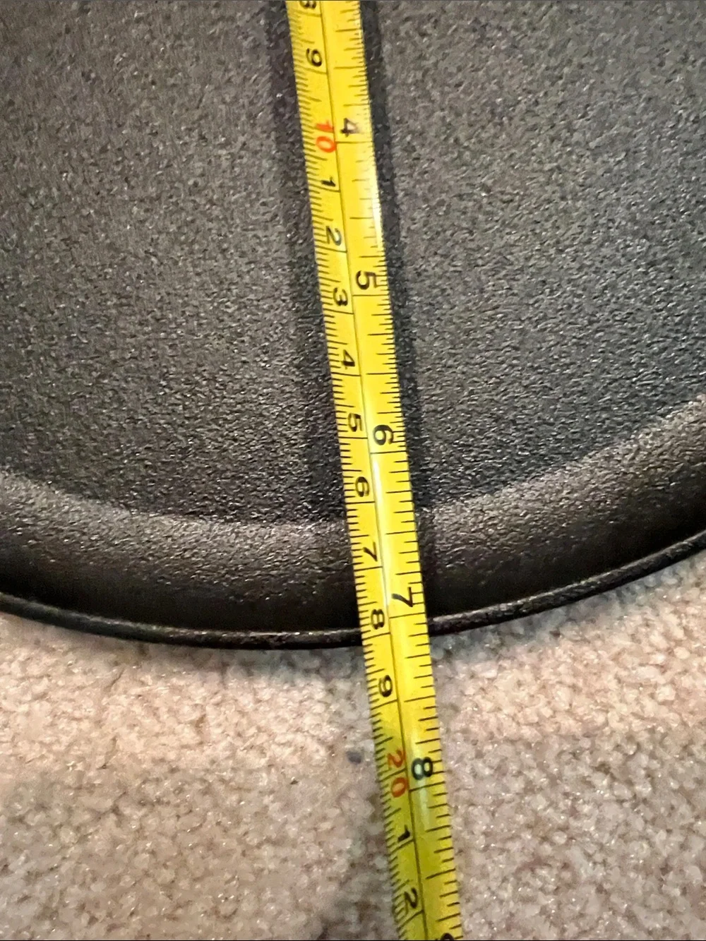 Black Cast Iron Fajita Pan- NWT